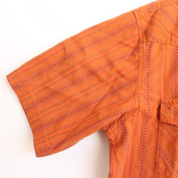 REI Short Sleeve Button Down Hiking Shirt Mens L - Picture 5 of 9